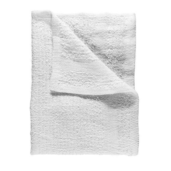 12X12 WASH CLOTH 10/S WHITE #1 BG